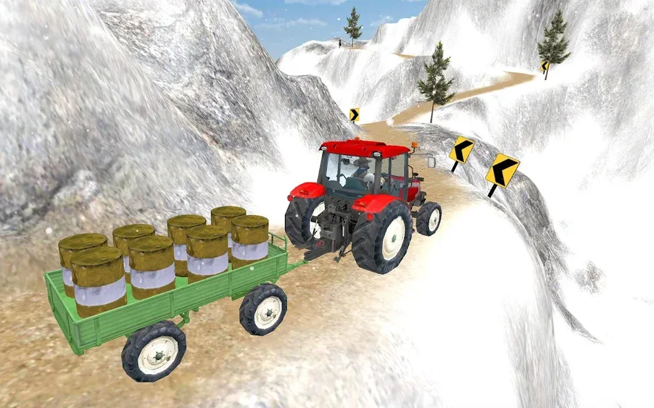 Скачать Tractor Driver 3D Farming Sim [MOD: безлимитные деньги и открыта техника] — скриншот 4