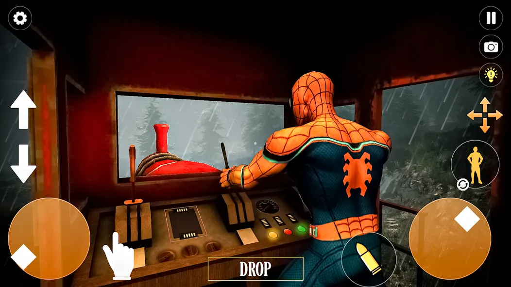 Horror Spider : Scary Train [MOD: безлимитные монеты и открыты все уровни] — Скачать бесплатно (APK) — скриншот 1