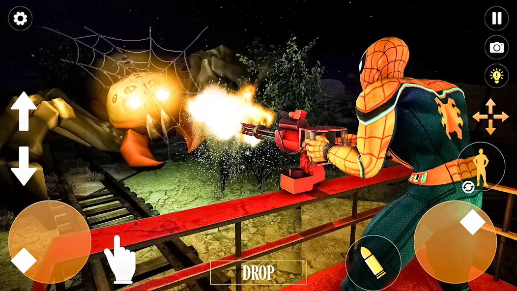 Horror Spider : Scary Train [MOD: безлимитные монеты и открыты все уровни] — Скачать бесплатно (APK) — скриншот 2