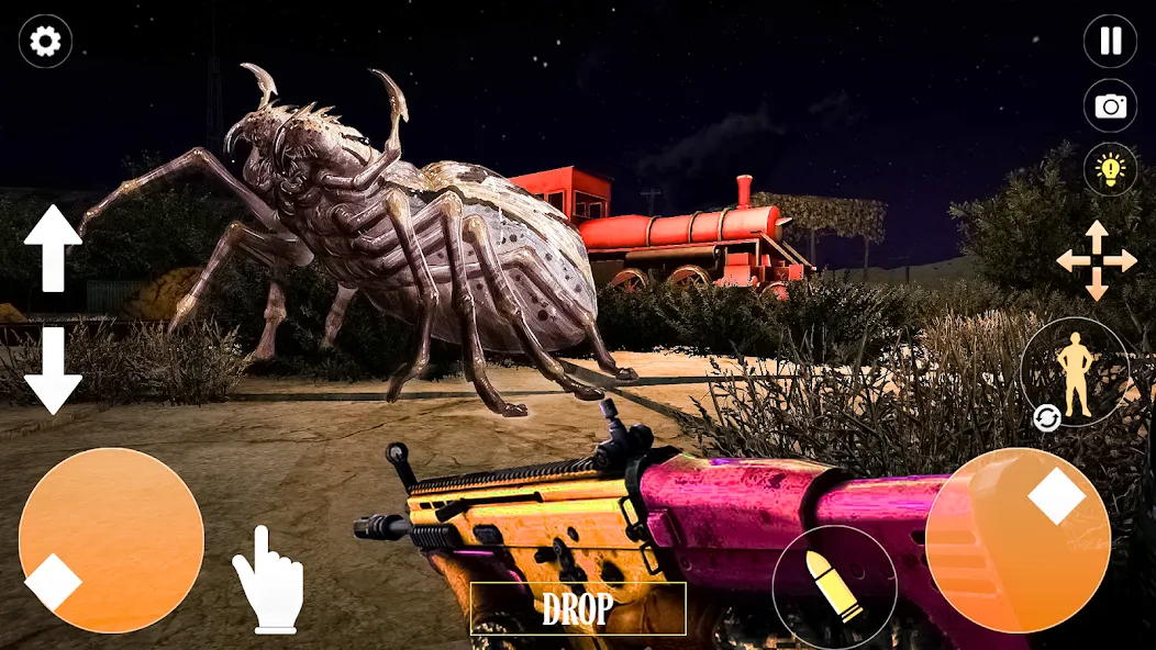 Horror Spider : Scary Train [MOD: безлимитные монеты и открыты все уровни] — Скачать бесплатно (APK) — скриншот 5