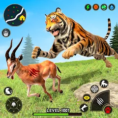 Tiger Games: Tiger Sim Offline [MOD: безлимитные деньги и энергия] (Бесплатно / APK)