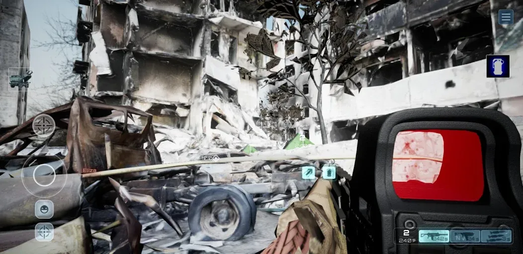 Shooter War WW3 CoopValor 2056 [MOD: безлимитные патроны и здоровье] на Андроид — скриншот 5