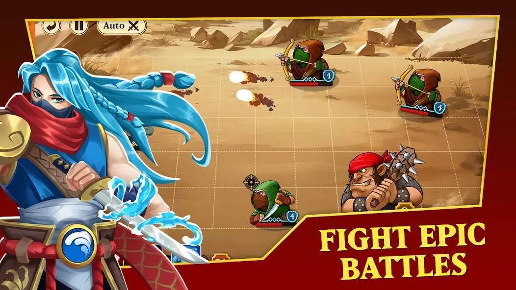 Hero Legacy: Adventure RPG [MOD: много золота и усиленные герои] — Скачать бесплатно (APK) — скриншот 2