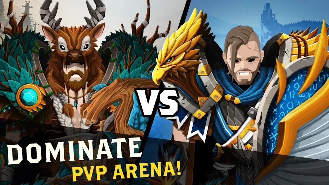 Questland: RPG Fantasy Game [MOD: безлимитные ресурсы и мощное снаряжение] — Скачать бесплатно (APK) — скриншот 5