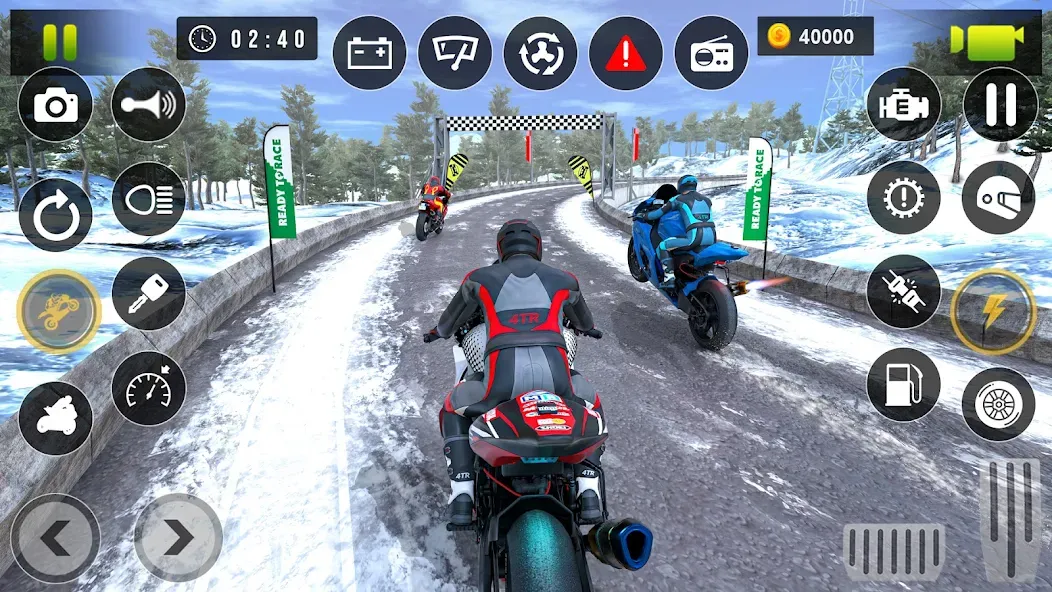 Скачать Bike Racing Games - Bike Game [MOD: безлимитные деньги и топливо] — скриншот 3