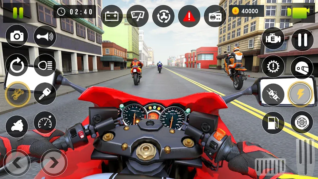 Скачать Bike Racing Games - Bike Game [MOD: безлимитные деньги и топливо] — скриншот 4