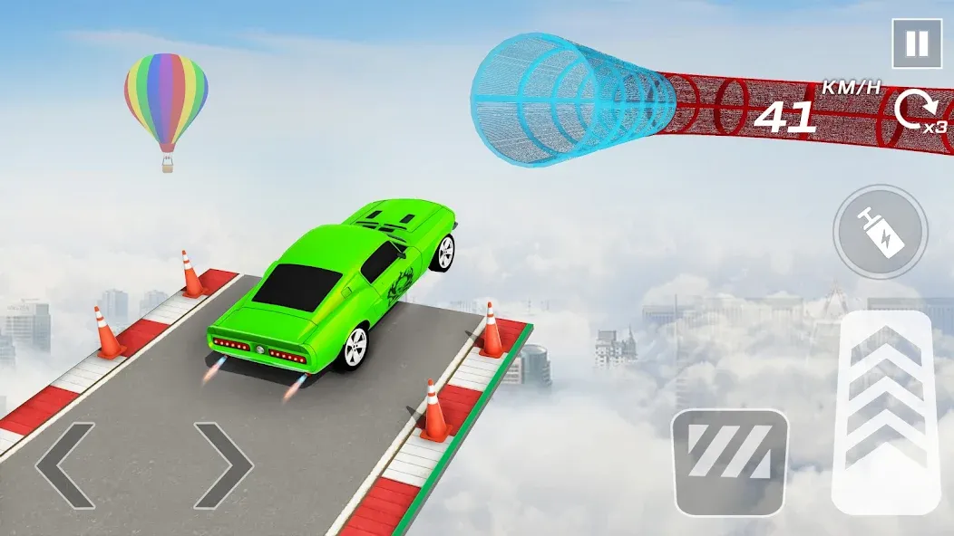 Car Games 3D - GT Car Stunts [MOD: разблокированы все машины и трассы] на Андроид — скриншот 3