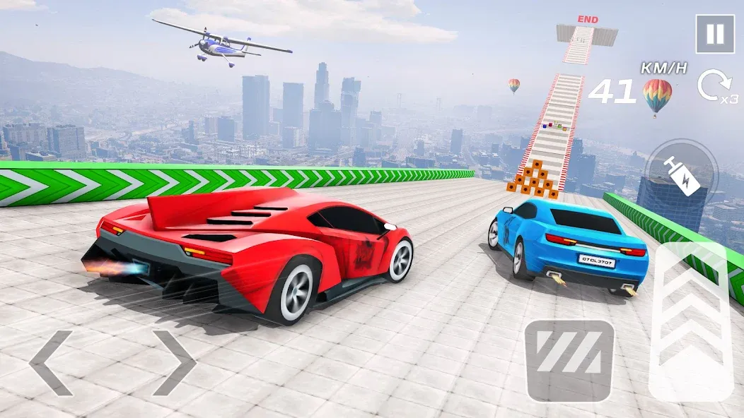 Car Games 3D - GT Car Stunts [MOD: разблокированы все машины и трассы] на Андроид — скриншот 5
