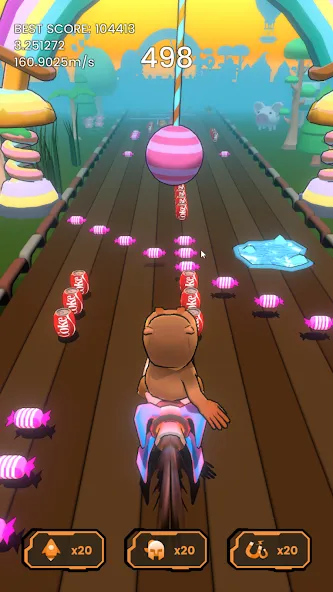 Hippo Dash [MOD: безлимитные жизни и ускорение скорости] (Бесплатно / APK) — скриншот 2