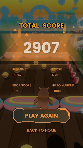 Hippo Dash [MOD: безлимитные жизни и ускорение скорости] (Бесплатно / APK) — скриншот 4