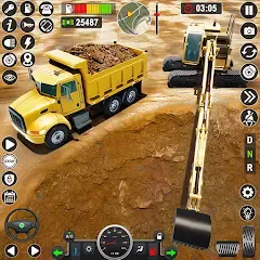 Construction Games Simulator [MOD: безлимитные деньги и техника] последняя версия