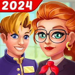 Hotel Madness Grand Hotel [MOD: безлимитные деньги и открыты все уровни] (Бесплатно / APK)