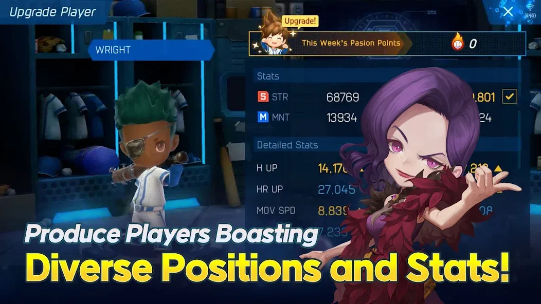 Baseball Superstars 2024 [MOD: безлимитные деньги и энергия] на Андроид — скриншот 1
