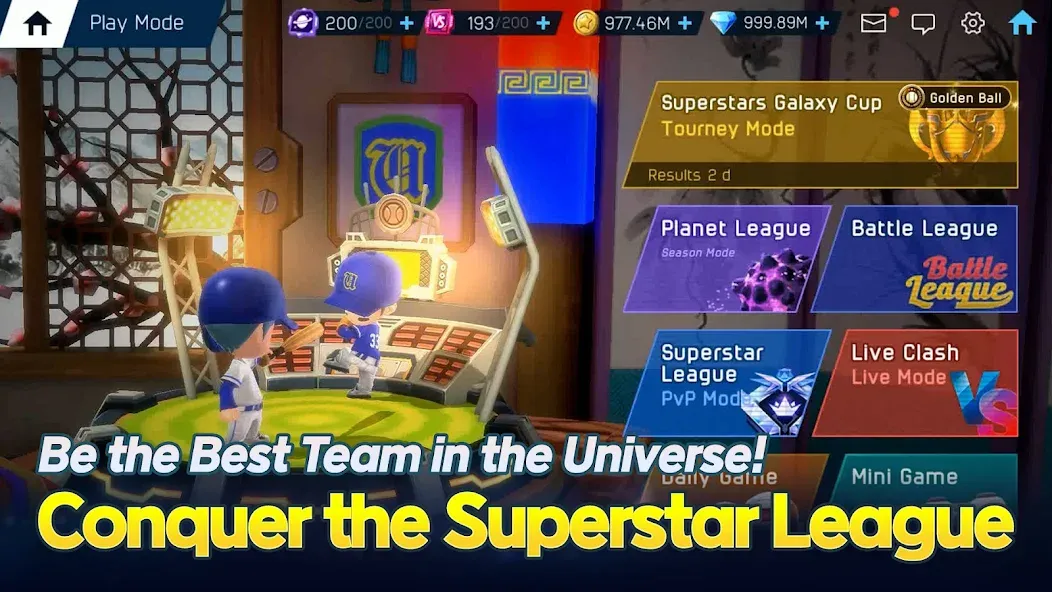 Baseball Superstars 2024 [MOD: безлимитные деньги и энергия] на Андроид — скриншот 4