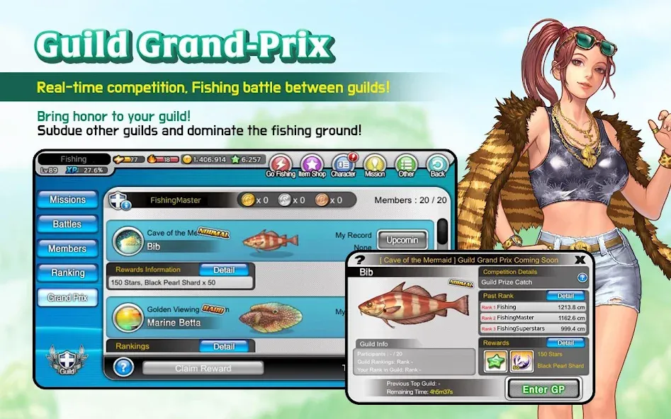Fishing Superstars [MOD: много денег и редких рыб] (Бесплатно / APK) — скриншот 3
