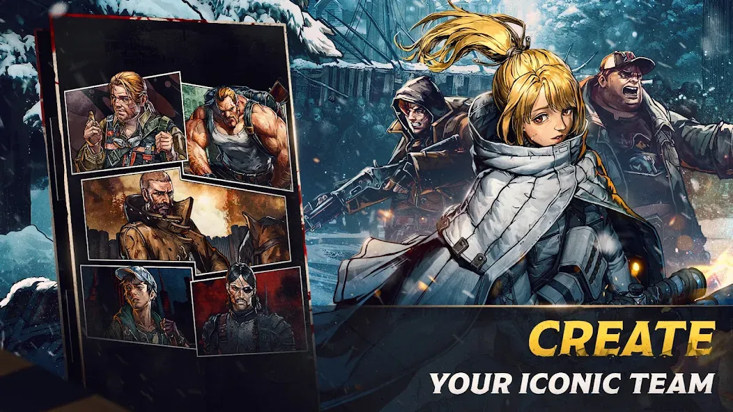 The Walking Dead: All-Stars [MOD: безлимитные ресурсы и усиленные герои] — Скачать бесплатно (APK) — скриншот 4