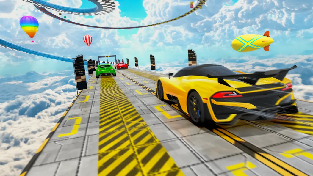 Скачать Racing Car Stunt [MOD: безлимитные деньги и топливо] — скриншот 5