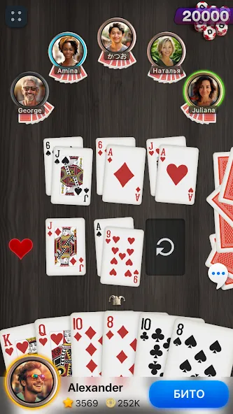 Durak Championship [MOD: безлимитные монеты и все уровни] (Бесплатно / APK) — скриншот 5