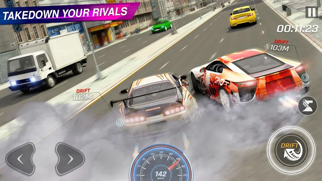 Extreme Car Driving: Car Drift [MOD: безлимитные деньги и все машины открыты] (Бесплатно / APK) — скриншот 4