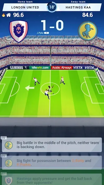 Idle Eleven - Soccer tycoon [MOD: безлимитные деньги и все команды] (Бесплатно / APK) — скриншот 2