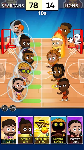 Idle Five Basketball tycoon [MOD: безлимитные деньги и открыты все уровни] последняя версия — скриншот 4