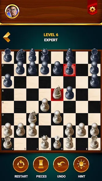Chess - Offline Board Game [MOD: без рекламы и подсказки доступны] на Андроид — скриншот 3