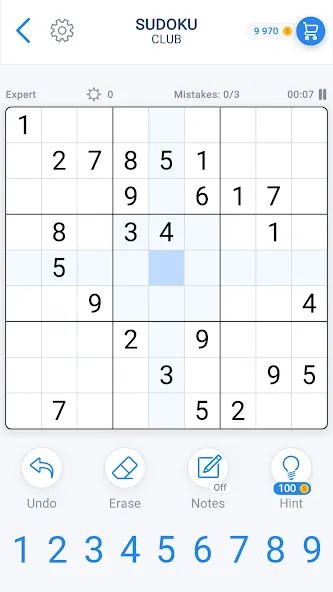 Sudoku Game - Daily Puzzles [MOD: без рекламы и подсказки доступны] — Скачать бесплатно (APK) — скриншот 5