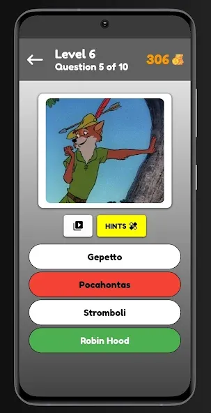 Guess Cartoon Character Quiz [MOD: открыты все персонажи и уровни] последняя версия — скриншот 1