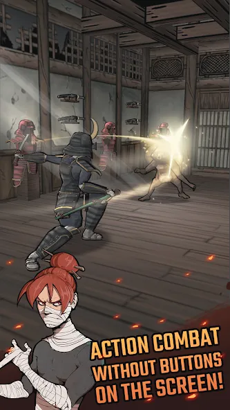 Demon Blade - Japan Action RPG [MOD: безлимитные монеты и мощное оружие] (Бесплатно / APK) — скриншот 1
