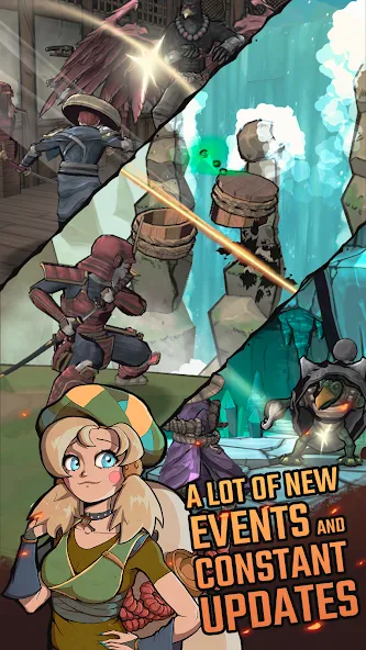 Demon Blade - Japan Action RPG [MOD: безлимитные монеты и мощное оружие] (Бесплатно / APK) — скриншот 4