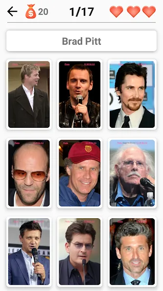 Скачать взлом Hollywood Actors - Celebrities [MOD: открыты все актеры и уровни] — скриншот 3