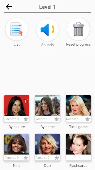 Скачать взлом Hollywood Actors - Celebrities [MOD: открыты все актеры и уровни] — скриншот 5