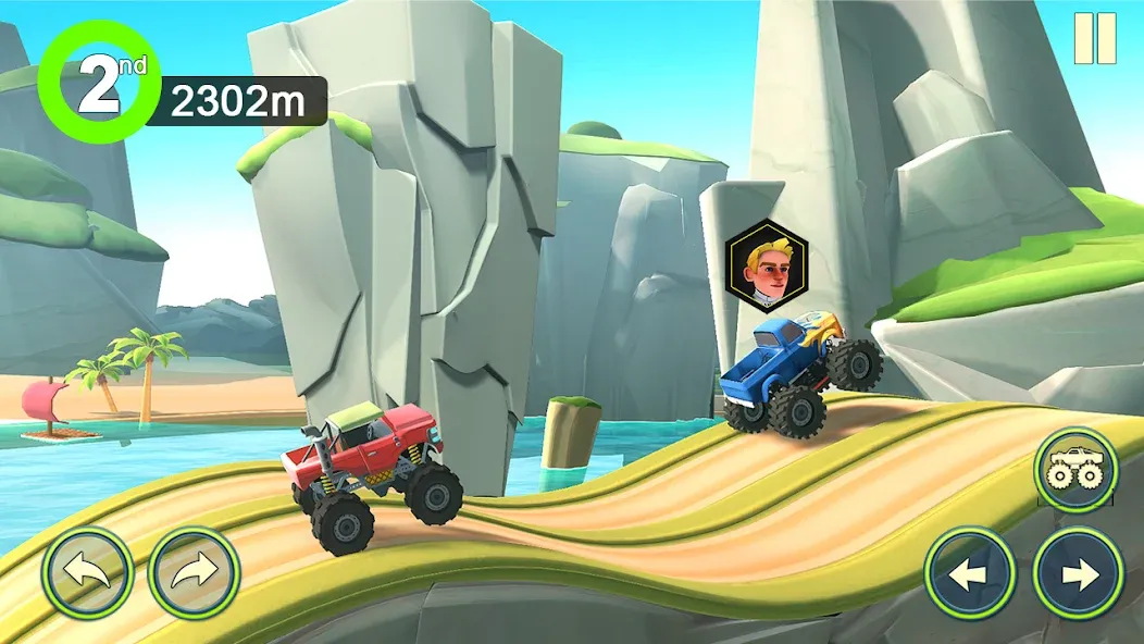 Monster Truck Crush [MOD: безлимитные деньги и все машины открыты] (Бесплатно / APK) — скриншот 1