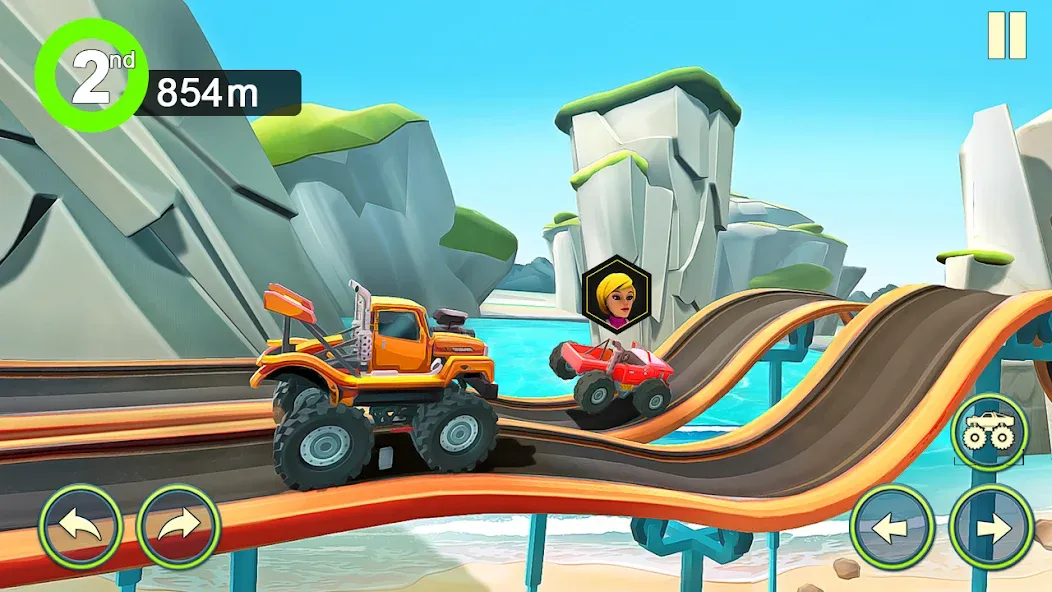 Monster Truck Crush [MOD: безлимитные деньги и все машины открыты] (Бесплатно / APK) — скриншот 4