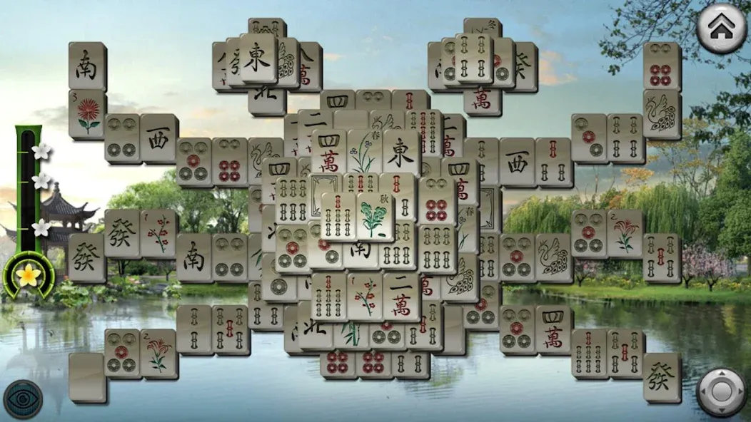 Скачать взлом Mahjong Infinite [MOD: безлимитные подсказки и отмена ходов] — скриншот 3