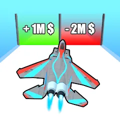 Скачать Plane Evolution! [MOD: безлимитные деньги и улучшения самолетов]