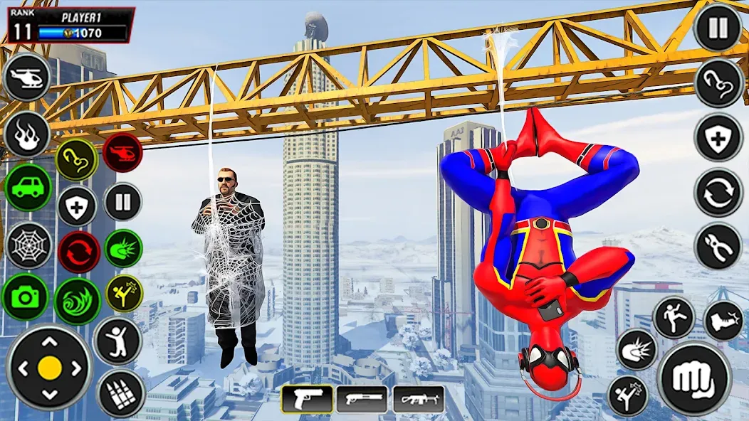 Скачать Miami Superhero: Spider Games [MOD: безлимитные деньги и суперспособности] на телефон — скриншот 5