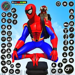 Скачать Miami Superhero: Spider Games [MOD: безлимитные деньги и суперспособности] на телефон