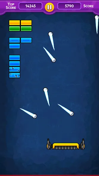Скачать Brick Breaker: Classic Puzzles [MOD: безлимитные жизни и открыты все уровни] на телефон — скриншот 2