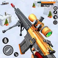 Взломанная Banduk Game - Sniper Gun Games [MOD: безлимитные патроны и улучшенное оружие] на Андроид
