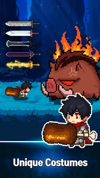 Скачать взлом Slayer Legend : Idle RPG [MOD: много денег и усиленный герой] — скриншот 4
