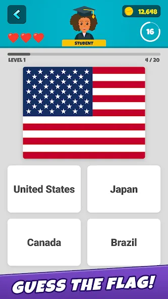 Flags 2: Multiplayer [MOD: много игроков и открыты все флаги] (Бесплатно / APK) — скриншот 1