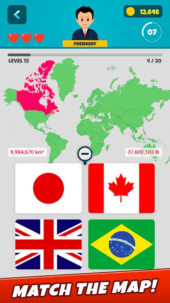 Flags 2: Multiplayer [MOD: много игроков и открыты все флаги] (Бесплатно / APK) — скриншот 2