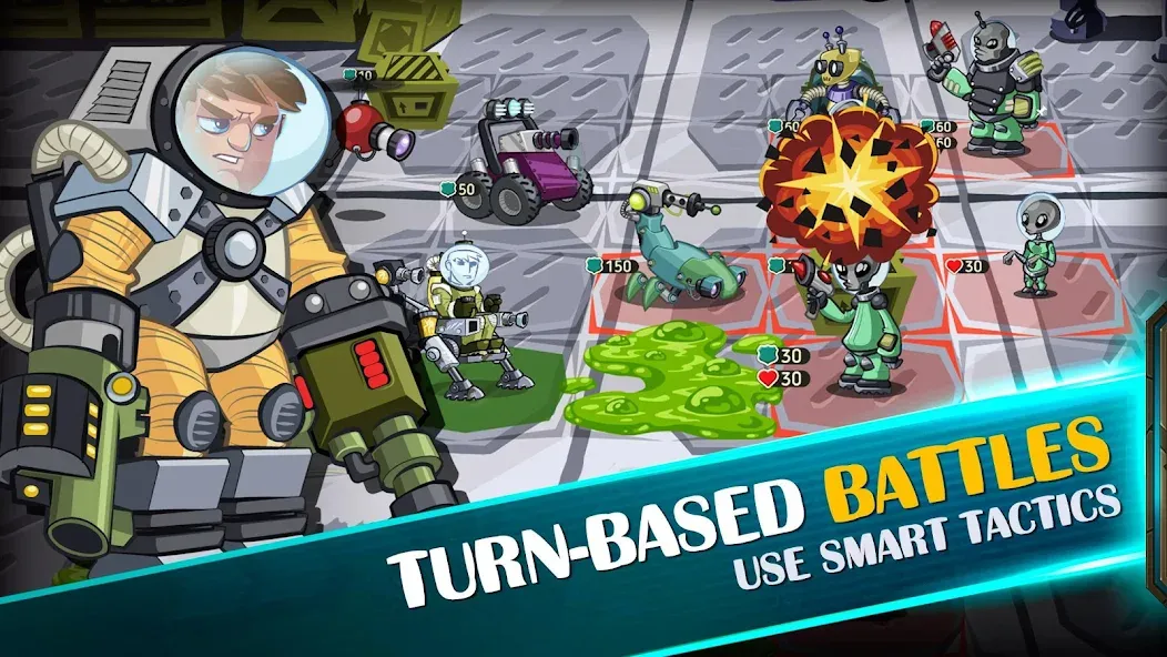 Space Raiders RPG [MOD: безлимитные ресурсы и мощное оружие] (Бесплатно / APK) — скриншот 4