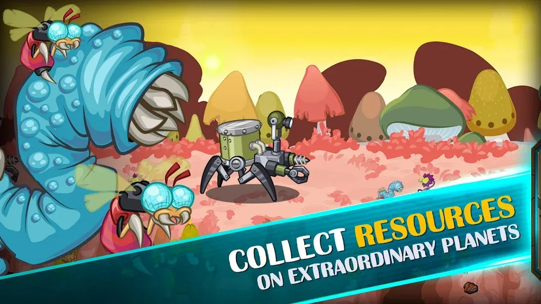Space Raiders RPG [MOD: безлимитные ресурсы и мощное оружие] (Бесплатно / APK) — скриншот 5