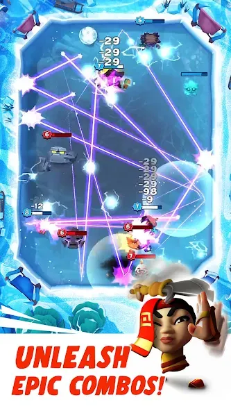 Скачать Smashing Four: PvP Hero bump [MOD: безлимитные деньги и усиленные герои] на телефон — скриншот 5