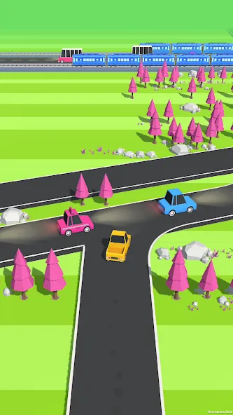 Traffic Run!: Driving Game [MOD: безлимитные деньги и все машины] последняя версия — скриншот 5