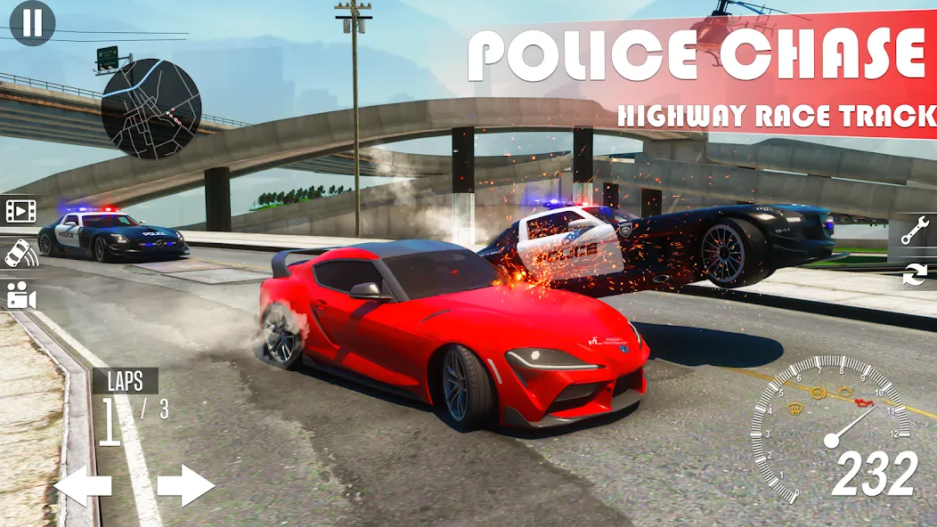 Extreme Car Driving Games [MOD: безлимитные деньги и топливо] последняя версия — скриншот 4