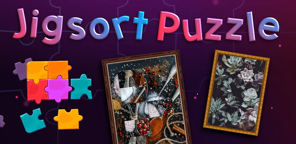 Скачать взлом Jigsaw Puzzle - Jigsort Master [MOD: безлимитные подсказки и открыты все уровни] — скриншот 1