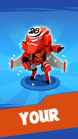 Скачать взлом Merge Plane Robots Idle Empire [MOD: безлимитные деньги и энергия] — скриншот 2